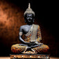Global Grabbers Polyresin Sitting Buddha Idol