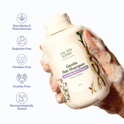 Sacred Grove Marshmallow Root Gentle Hair Shampoo