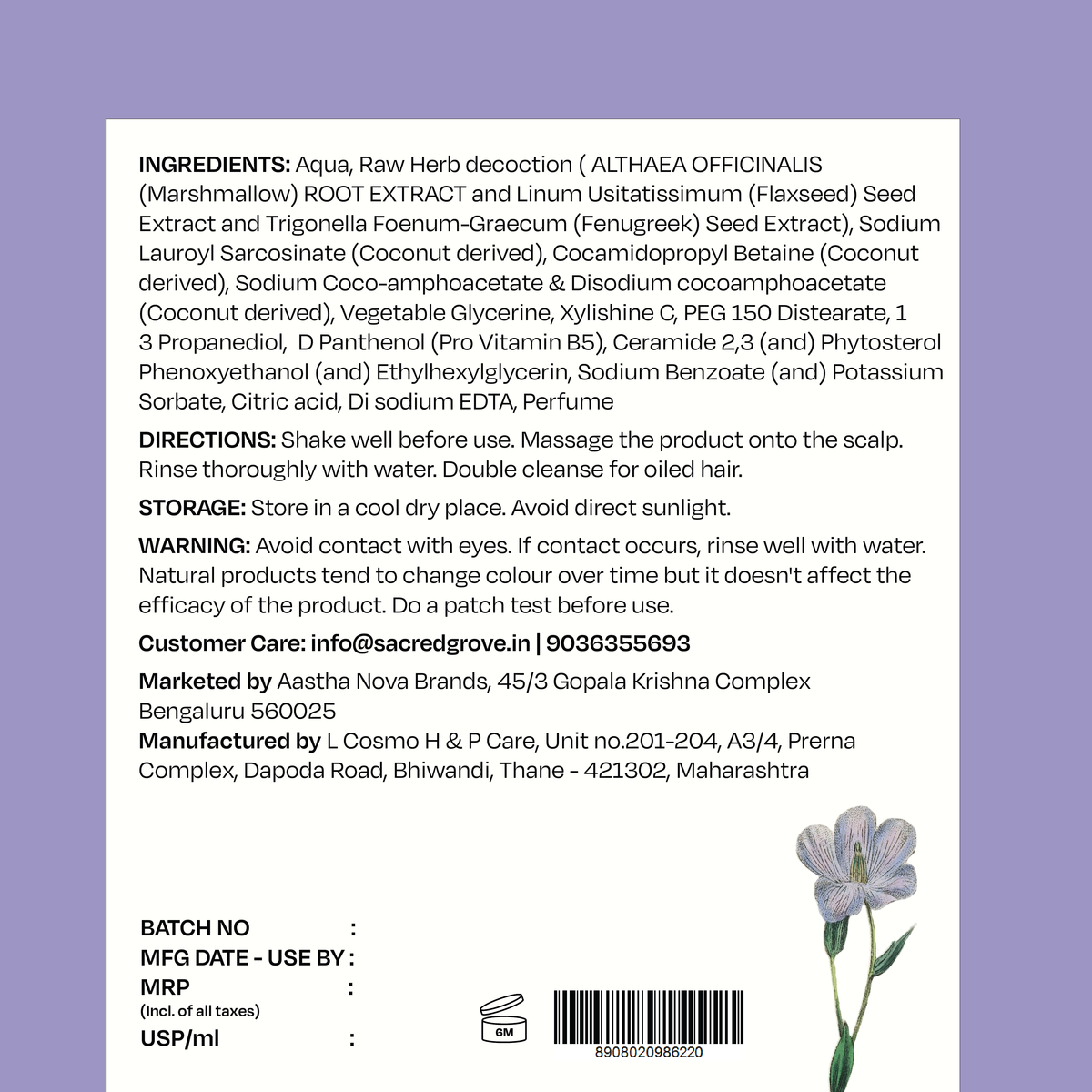 Sacred Grove Gently Cleanse Combo