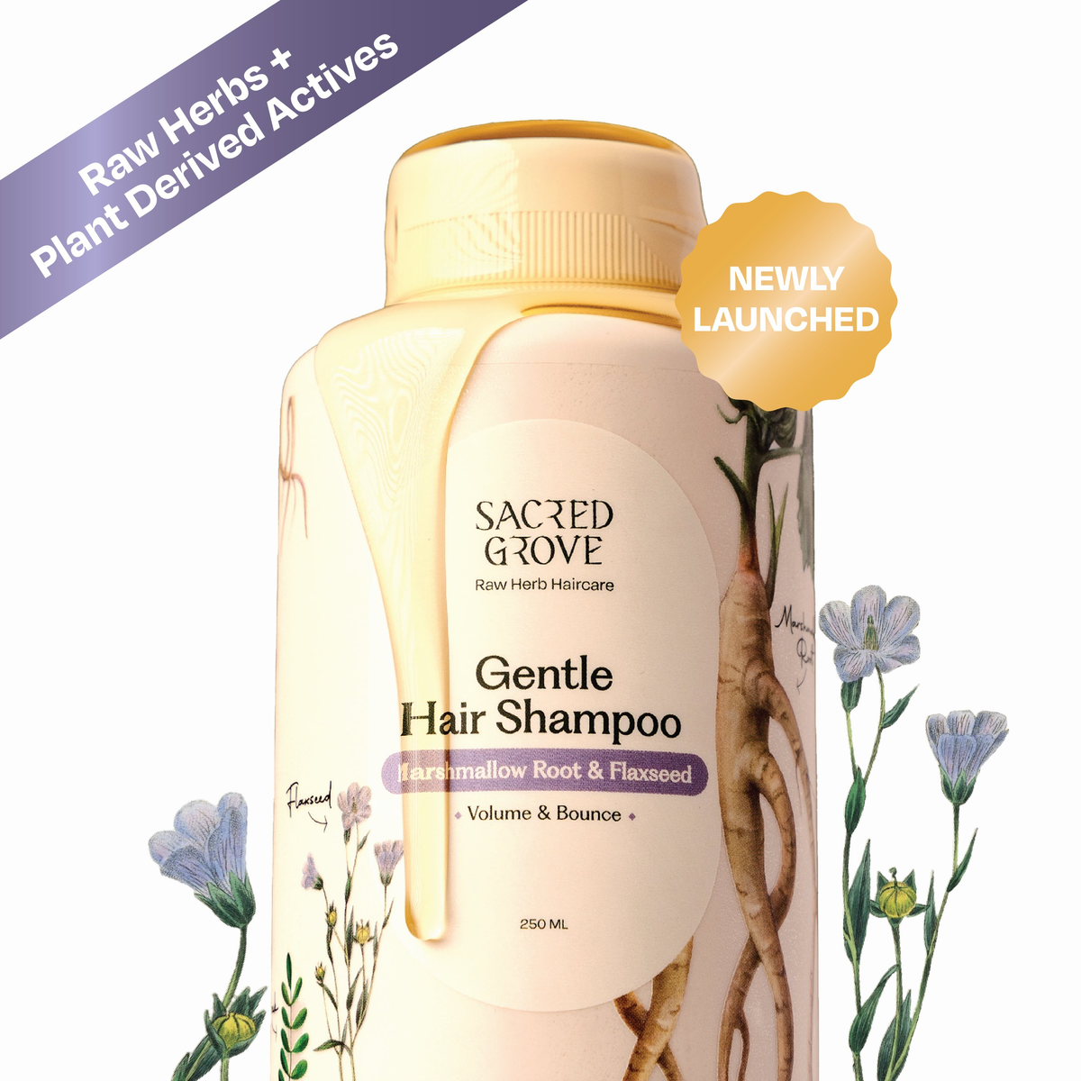 Sacred Grove Marshmallow Root Gentle Hair Shampoo