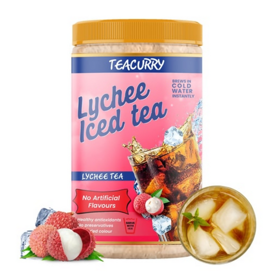 Teacurry Lychee Instant Iced Tea Powder