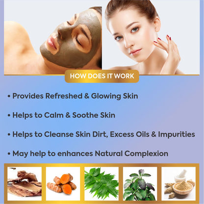 Herbal Hills Glohills Face Pack