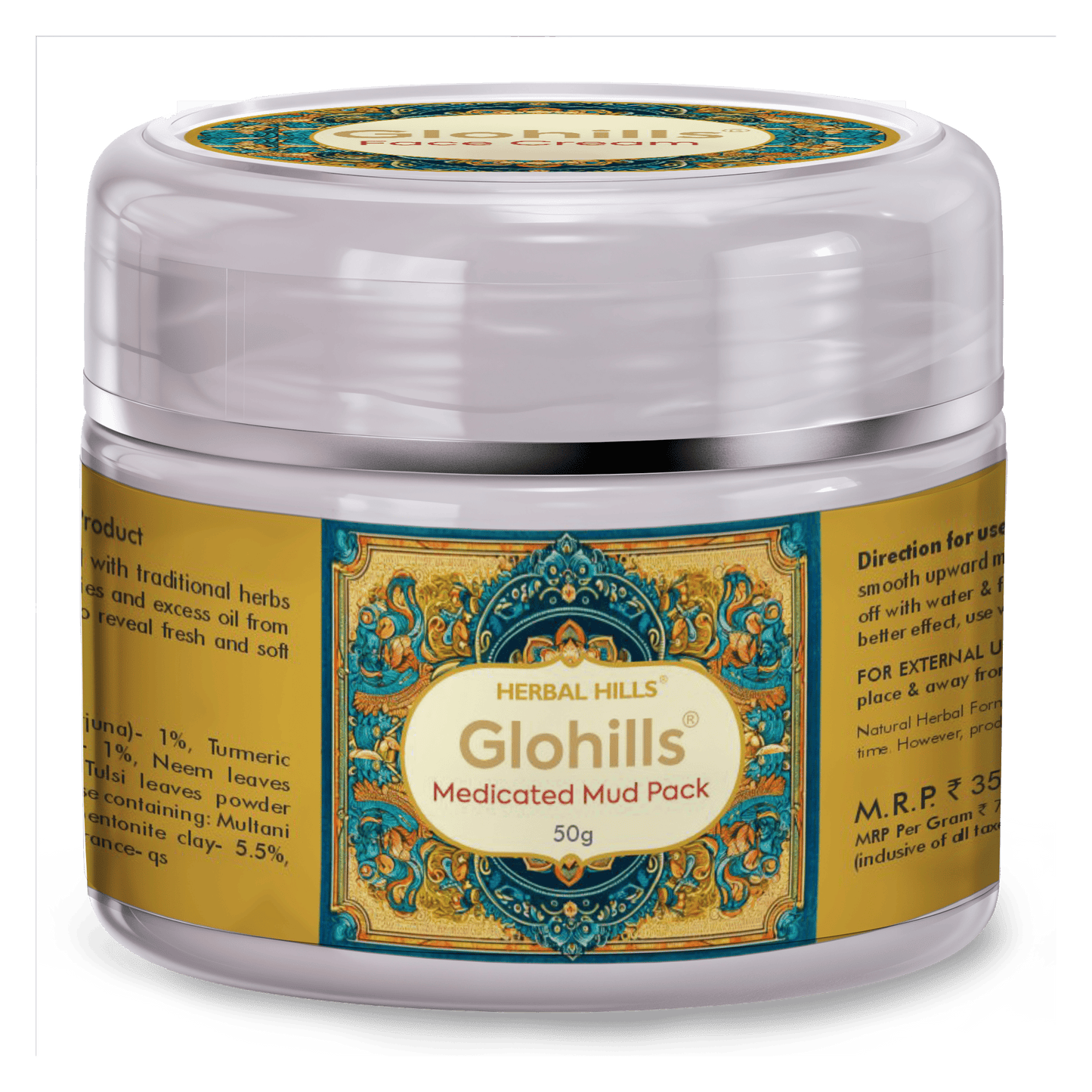 Herbal Hills Glohills Mud Pack
