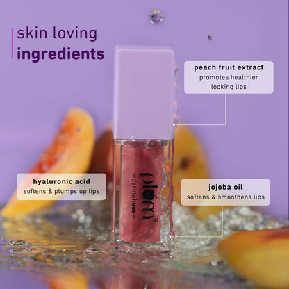Plum Dermahues Serum Lip Gloss - 05 Magenta Flare