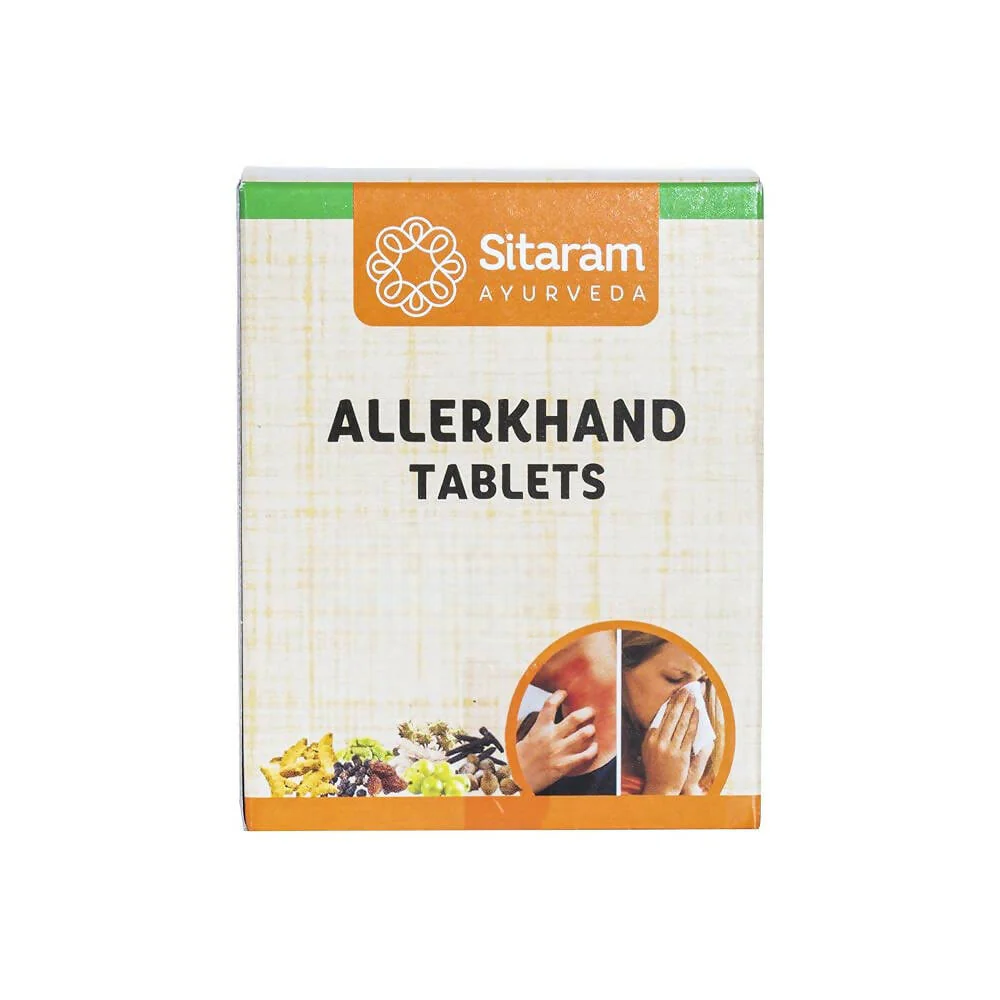 Sitaram Ayurveda Allerkhand Tablets