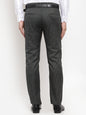 Jainish Men's Green Cotton Striped Formal Trousers ( FGP 255Olive )