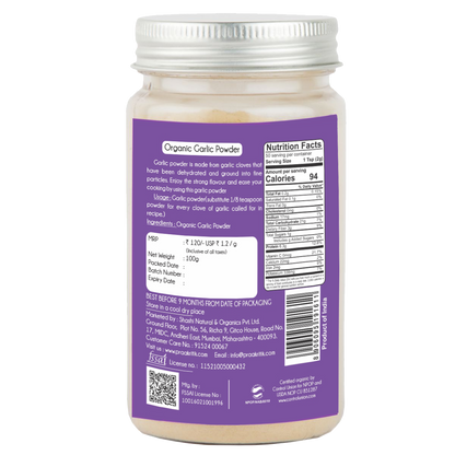 Praakritik Organic Garlic Powder
