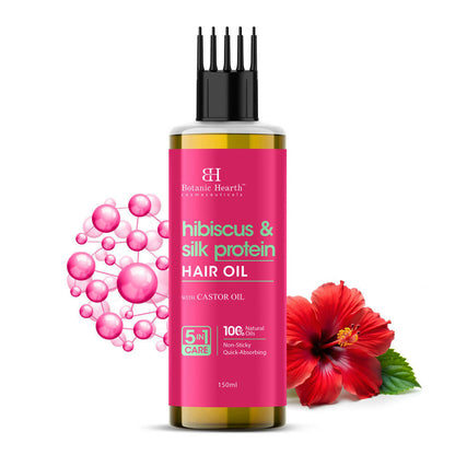Botanic Hearth Hibicus & Silk Protein Hair Oil