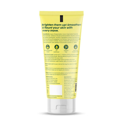 PLIX The Plant Fix Pineapple 5% Niacinamide Bright Polishing Cream For Neck, Knees & Elbows
