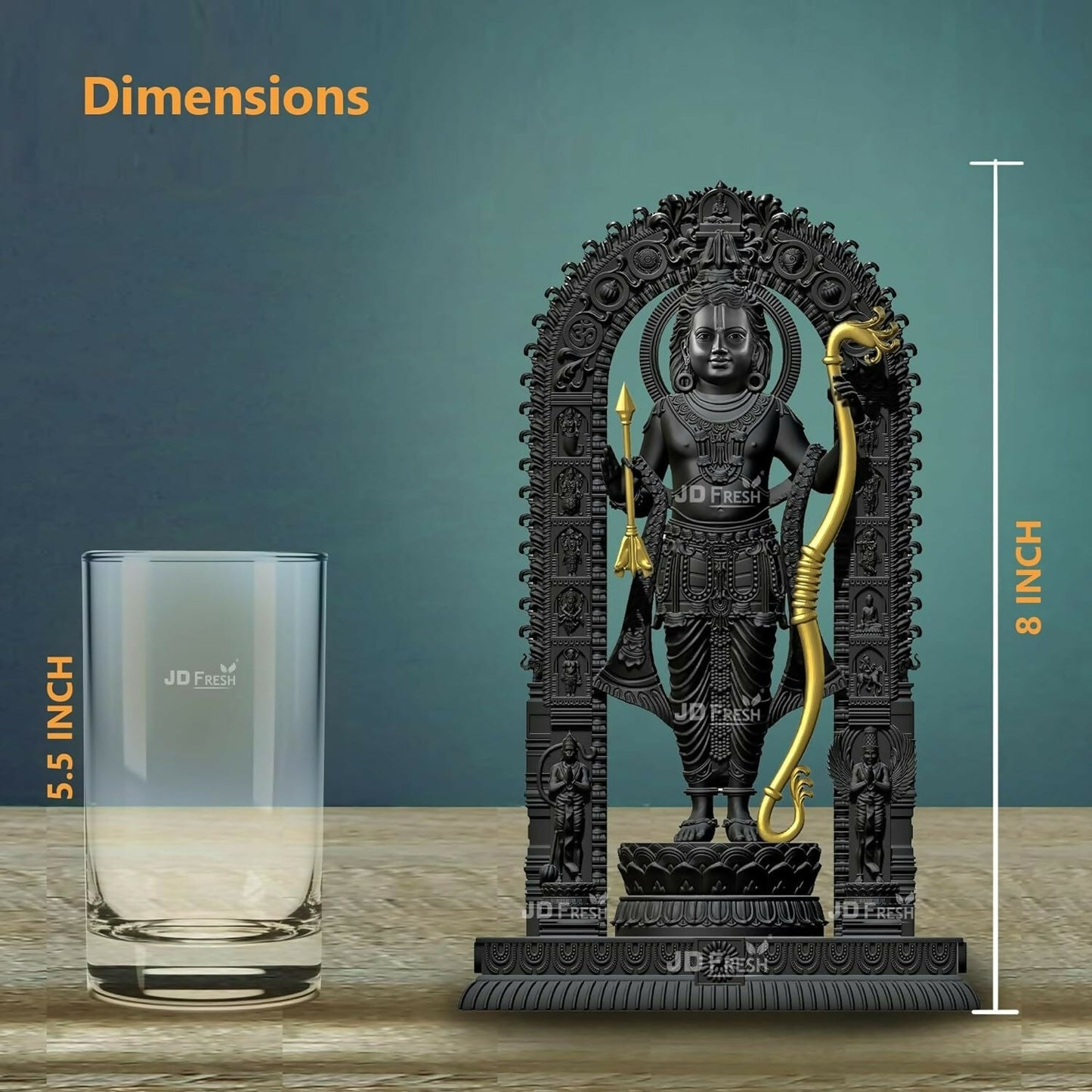 Jd Fresh Shree Ram Lalla Murti In Ayodhya Mandir Ramlalla Temple Idol
