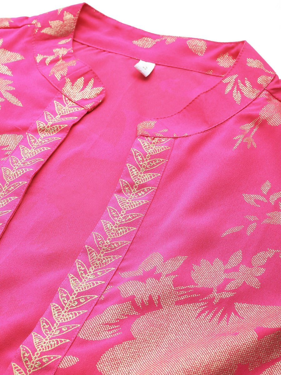 Ahalyaa Women's Traditional Wear Co-ods - Pink