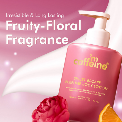 mCaffeine Sweet Escape Perfume Body Lotion