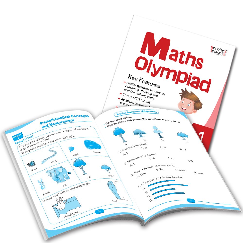 Grade 1 Comprehensive Learning with Mathematics Workbooks Set of 4 Ages 6-7 Years: Gear Up Math, Mental Math, Olympiad, and Challenging Word Problems
