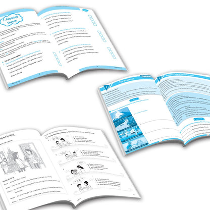 Grade 6 Ultimate English Combo Practice Workbooks Set of 3: NEP based Grammar, Writing Skills, Olympiad Prep, and Gear Up English| Ages 11-12 Years