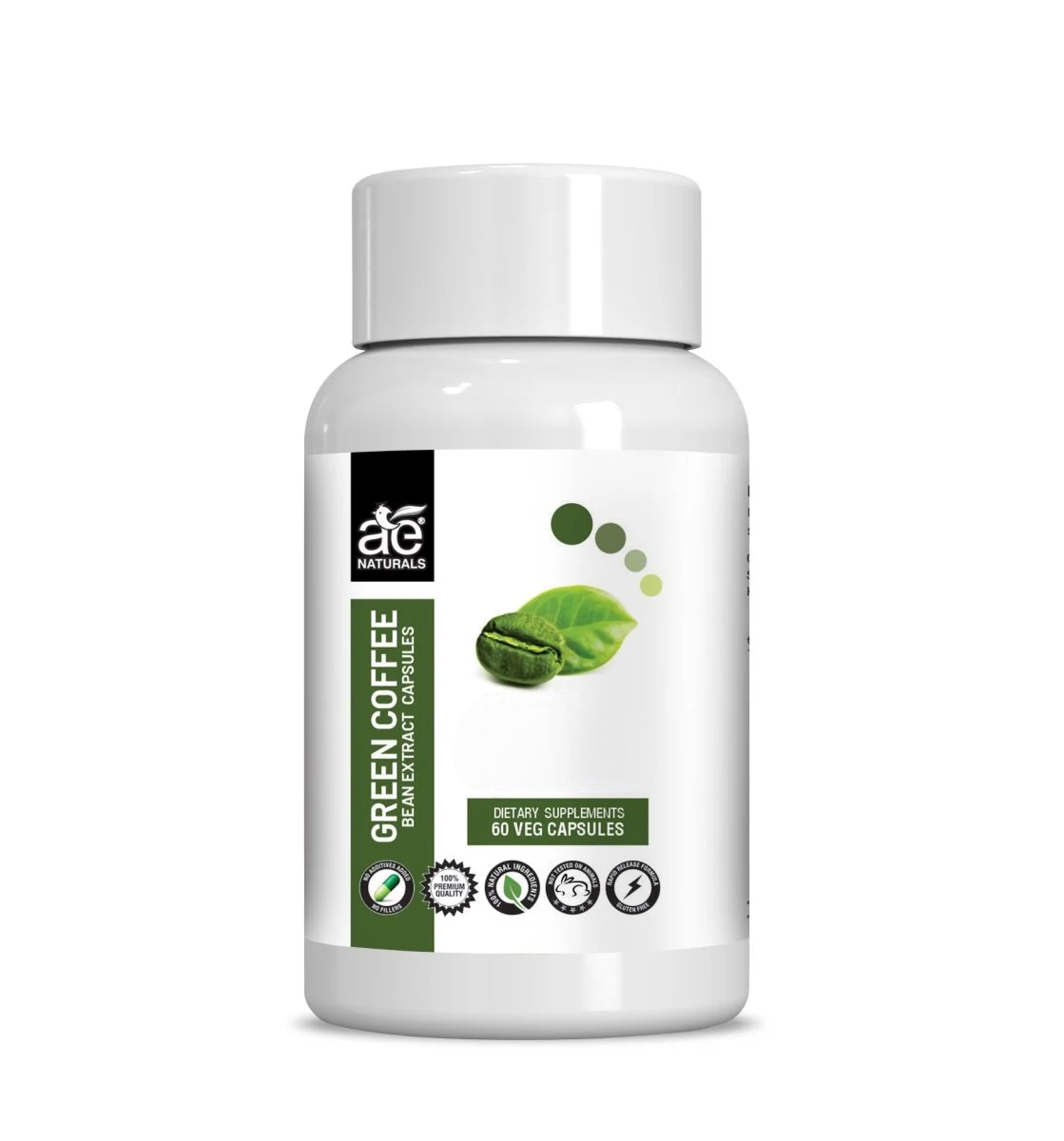 Ae Naturals Green Coffee Bean Extract Capsules