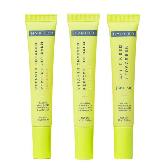 Hyphen By Kriti Sanon Juicy Lips Or Nothing Lip Care Combo For Dry & Chapped Lips, Hydrates & Moisturizes
