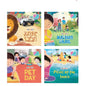 Jolly Kids Bloom With Yoga Books For Kids| Set of 4| Ages 3 - 7 Year| Yoga in Different Places Like Jungle, Beach, Schools, Gardens etc.