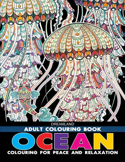 Dreamland Ocean- Colouring Book for Adults