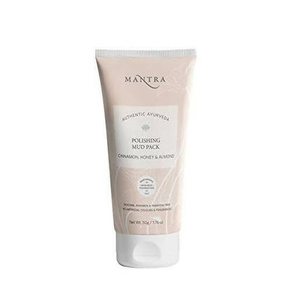 Mantra Herbal Cinnamon, Honey and Almond Polishing Mud Pack
