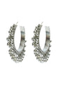 Mominos Fashion Johar Kamal Women's Oxidised Ghungroo Earrings