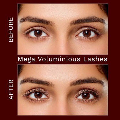 Pilgrim Mega Volume Waterproof Mascara - Black Passion