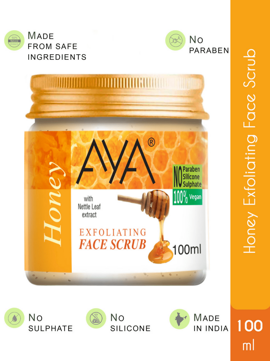 AYA Honey Exfoliating Face Scrub