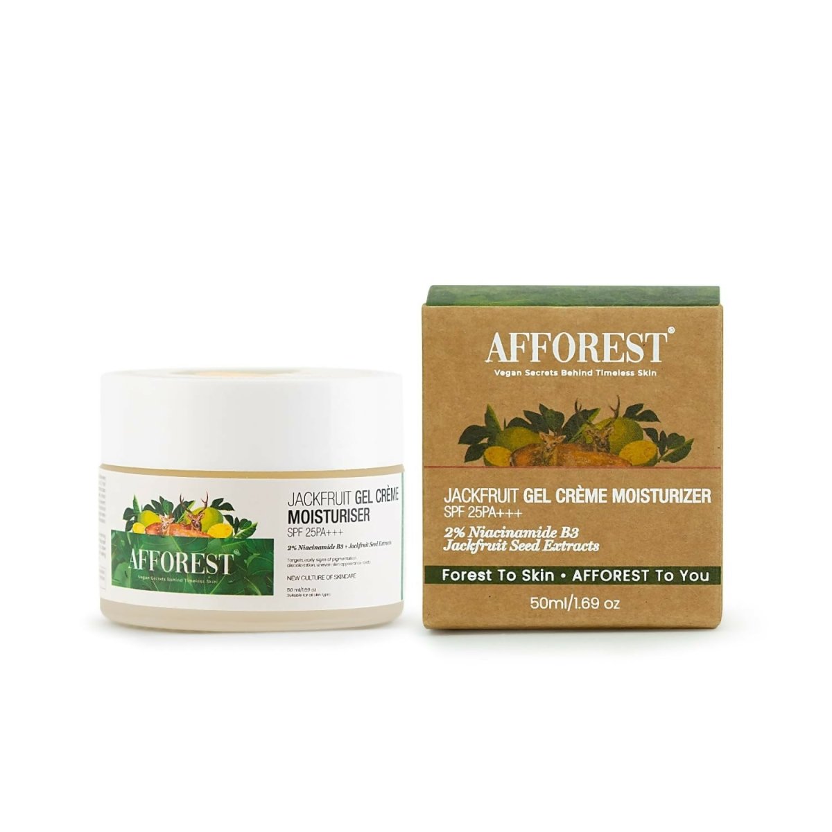 Afforest Jackfruit Gel Creme Moisturiser SPF 25 PA+++