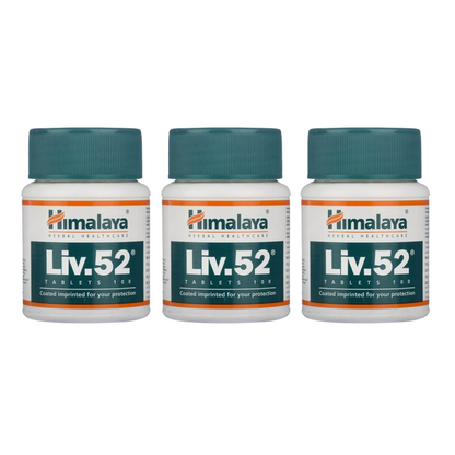 Himalaya Liv.52 Herbal Dietary Supplement Tablets - 100 Counts - Pack of 1