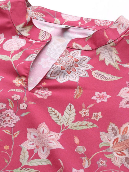 Ahalyaa Women's Traditional wear Dress - Pink