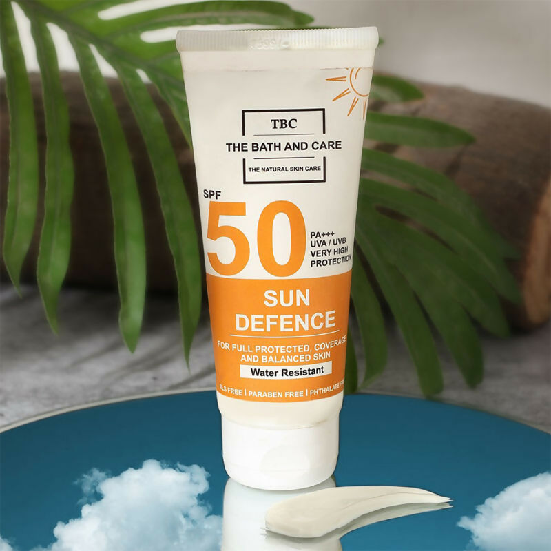 TBC - The Bath and Care Sun Defense Cream SPF 50 PA+++ UVA/UVB
