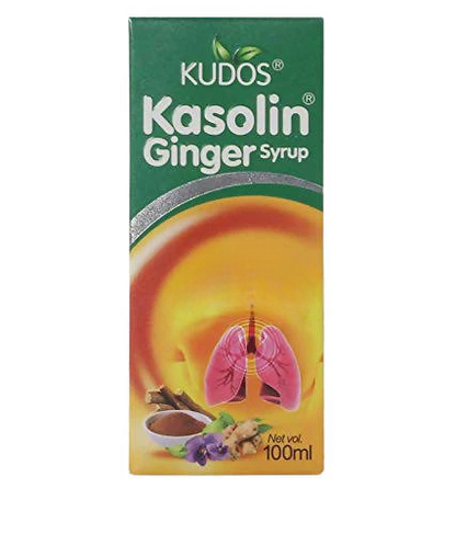 Kudos Ayurveda Kasolin Ginger Syrup