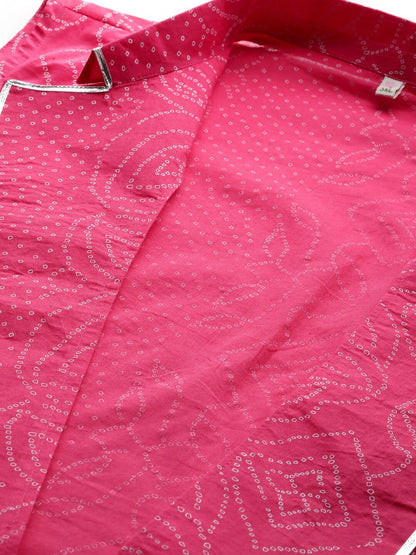 Ahalyaa Women's Traditional wear Co-ords - Pink