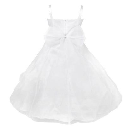Asmaani Baby Girl's White Colour Tredny Frock (AS-DRESS-22087)