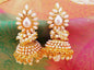White Aashiqui-2 Earrings