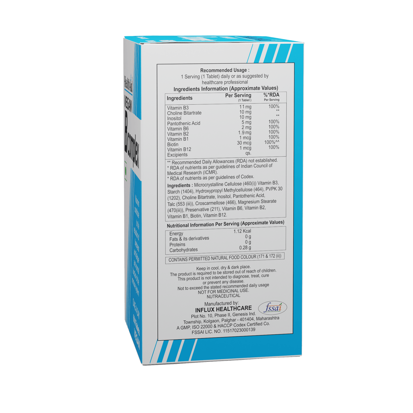 HealthAid Veg B Complex Tablets