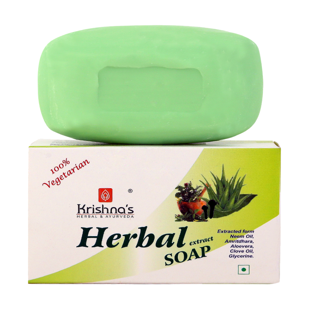Krishna'S Herbal & Ayurveda Herbal Soap Fully Hydrated