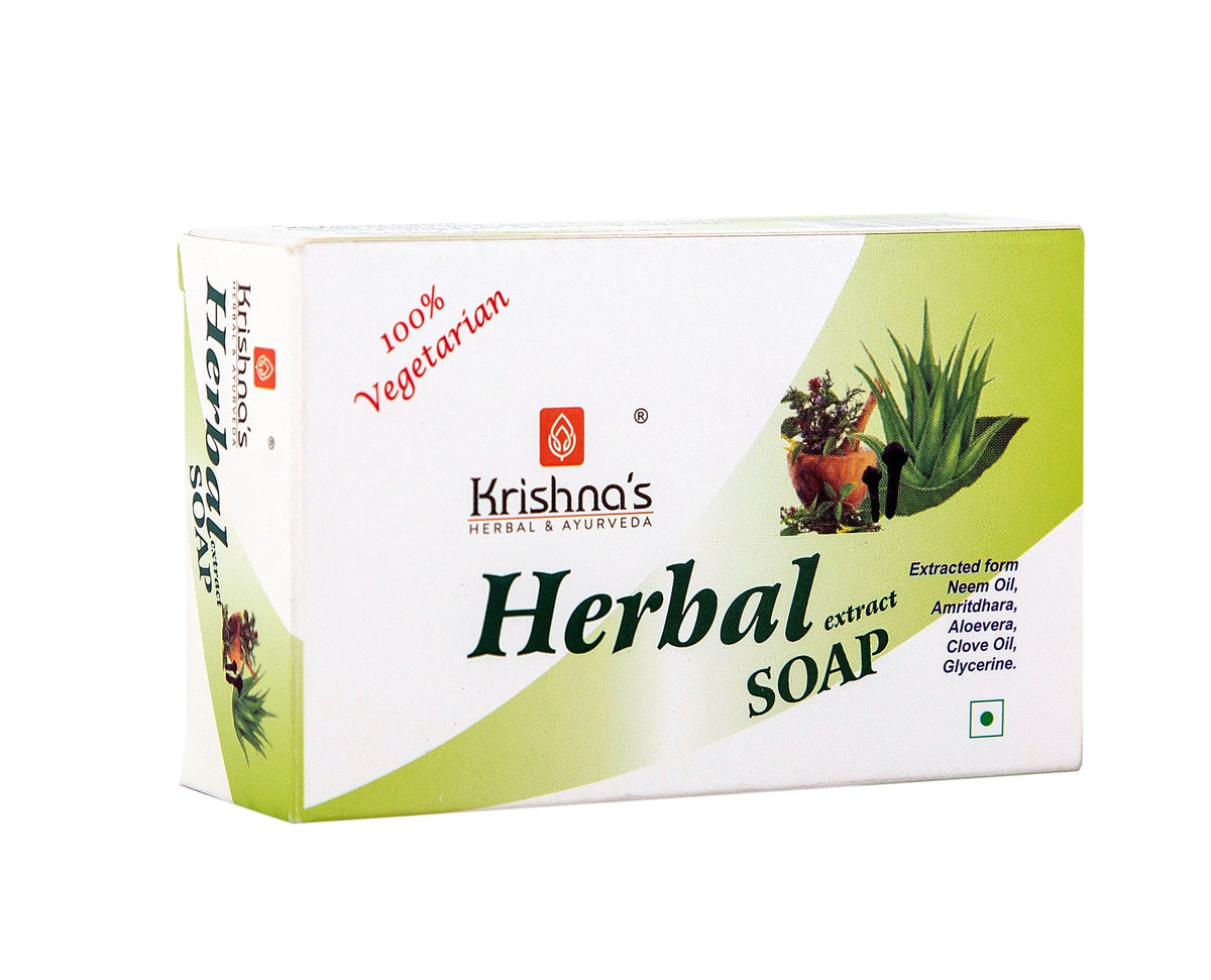 Krishna'S Herbal & Ayurveda Herbal Soap Fully Hydrated