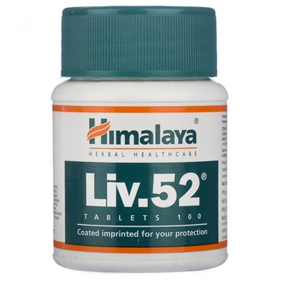 Himalaya Liv.52 Herbal Dietary Supplement Tablets - 100 Counts - Pack of 1