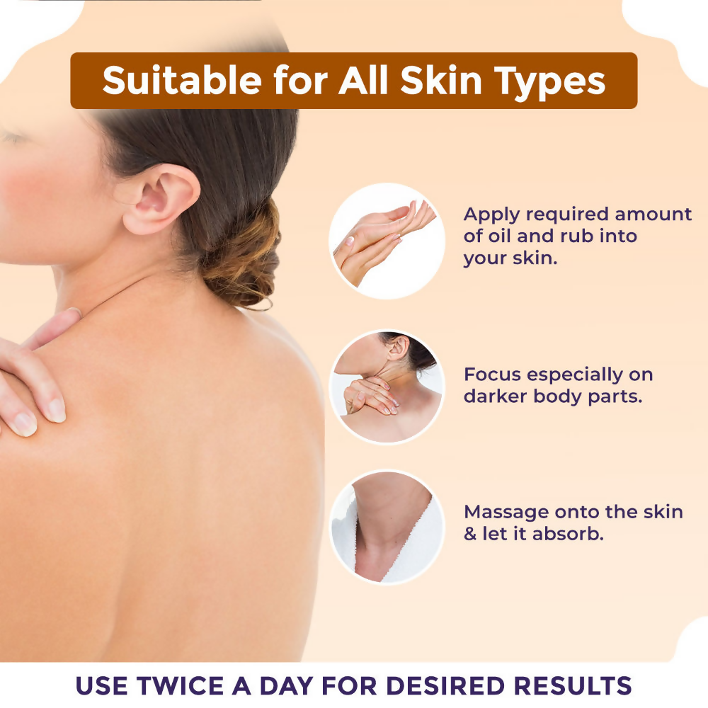 Sanfe Body Lightening Oil With 100% Kojic Acid & Kesar