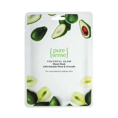 Pure Sense Youthful Glow Sheet Mask with Kakadu Plum & Avocado
