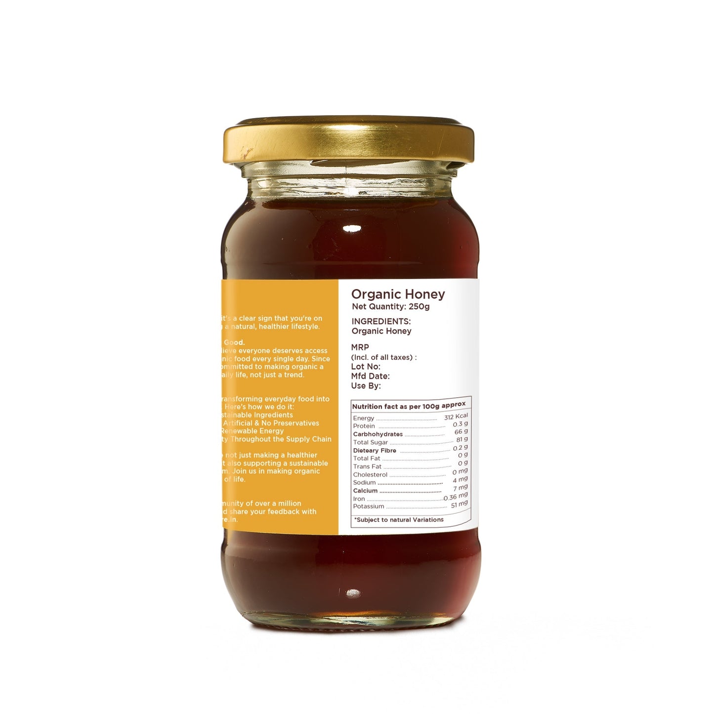 Pure & Sure Organic Honey