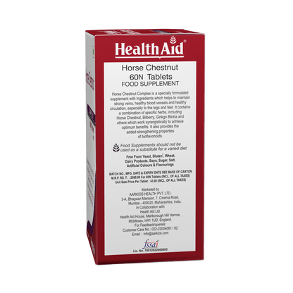 HealthAid Horse Chestnut Complex Tablets