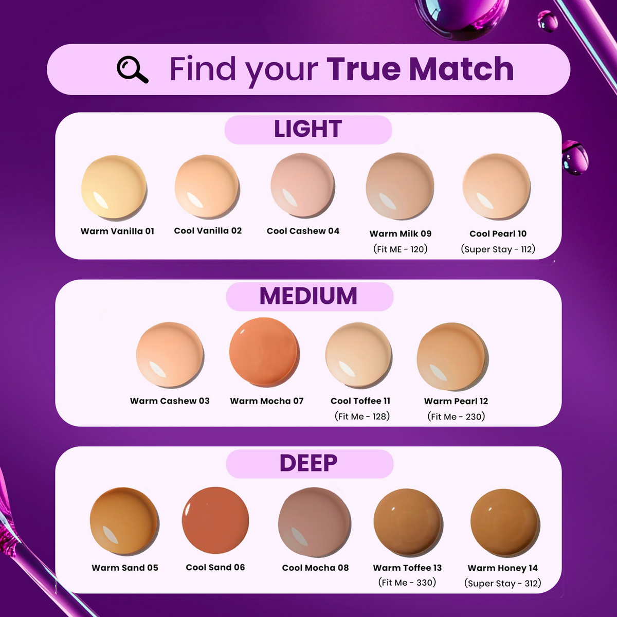 NY Bae 3 IN 1 Serum Foundation - Cool Vanilla 02