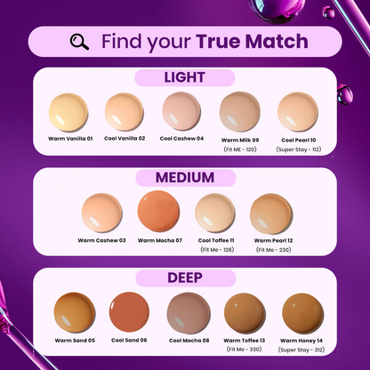 NY Bae 3 IN 1 Serum Foundation - Cool Vanilla 02