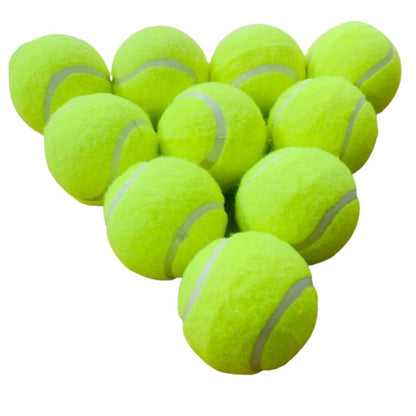 M ART Cricket Tennis Ball Light Weight (Pack of 10)