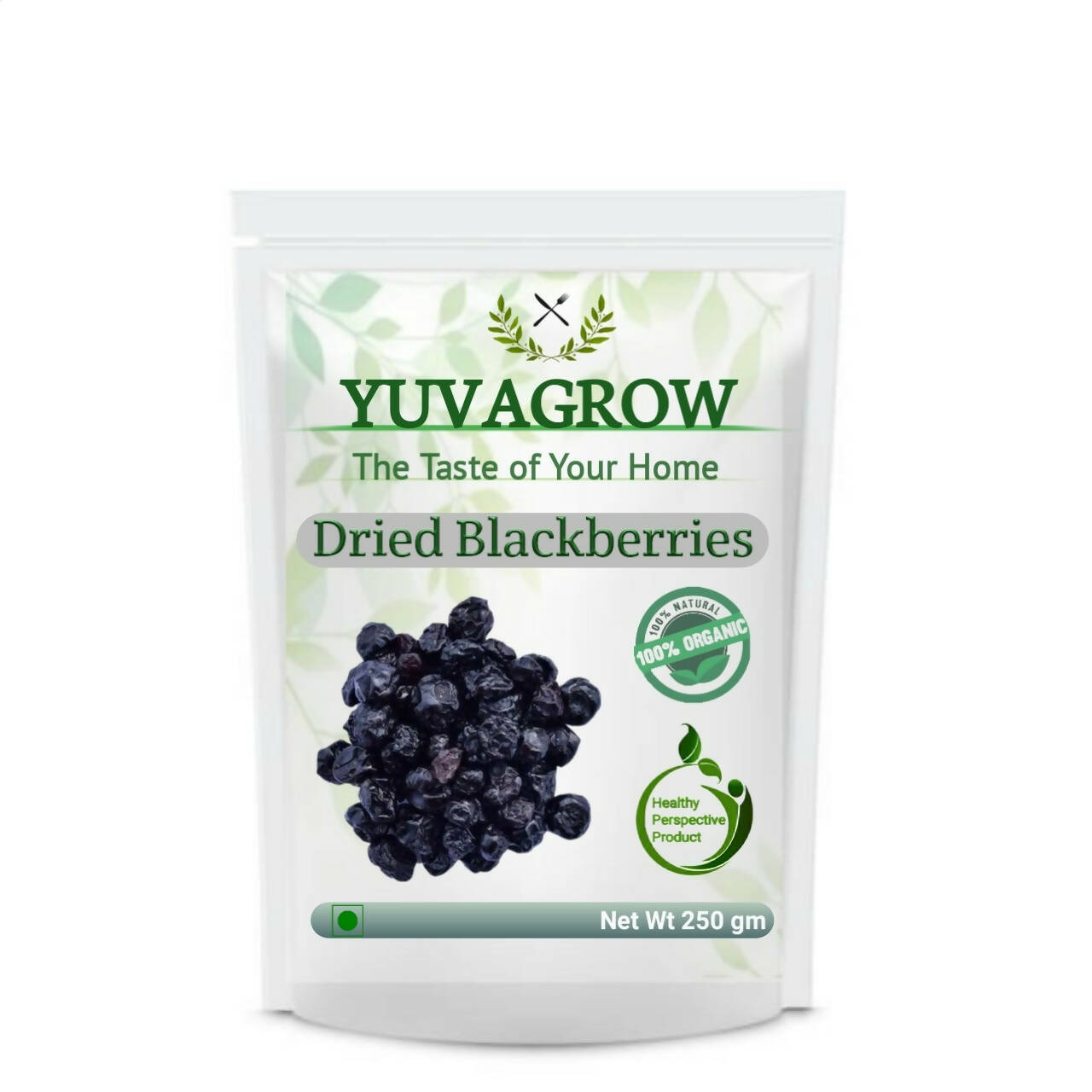 Yuvagrow Dried Blackberries