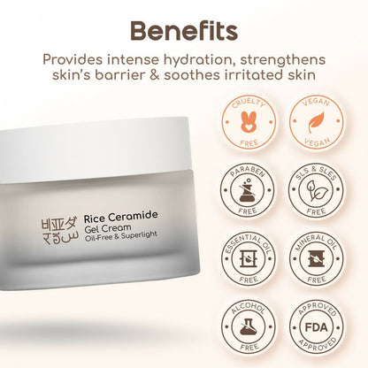 Beyond Rice Oil-Free Rice Ceramide Gel Cream