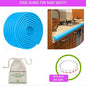 Safe-O-Kid Unique High Density- Prevents From Head Injury Multi-Functional 2 Meter Edge Guard - Blue