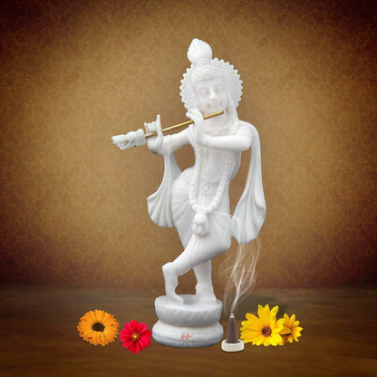 Handicrafts Paradise Resin Standing Krishna Idol