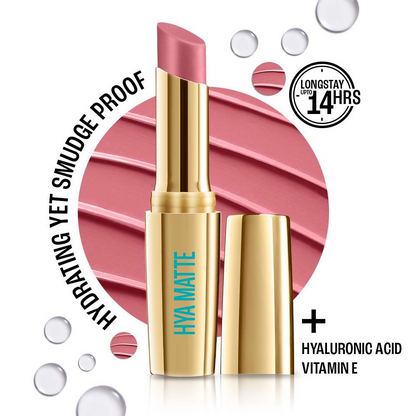 Lakme 9to5 Hya Matte Lipstick - Blush Business